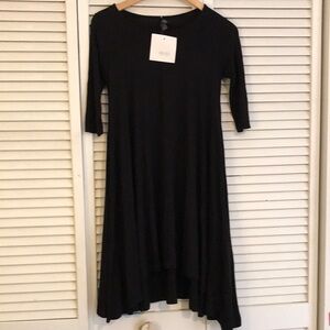 NWT Agnes & Dora Black Dress. SZ XXS